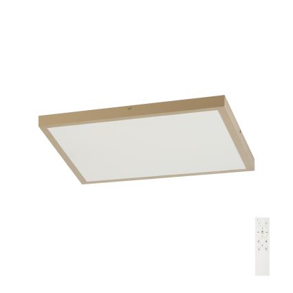 Brilagi - LED hämardatav vannitoa laelamp FRAME SMART LED/50W/230V 60x60 cm 3000-6000K IP44 beež + kaugjuhtimispult