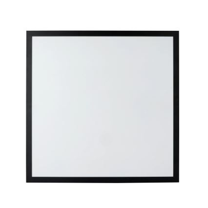 Brilagi - hämardatav LED-vannitoa laelamp FRAME SMART LED/50W/230V 60x60 cm 3000-6000K IP44 must + kaugjuhtimispult