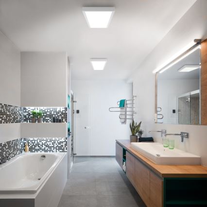Brilagi - Hämardatav vannitoa LED-laelamp FRAME SMART LED/50W/230V 30x120 cm 3000-6000K IP44 valge + kaugjuhtimispult