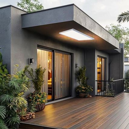 Brilagi - Hämardatav LED vannitoa laevalgusti FRAME SMART LED/96W/230V 120x60 cm 3000-6000K IP44 valge + kaugjuhtimispult