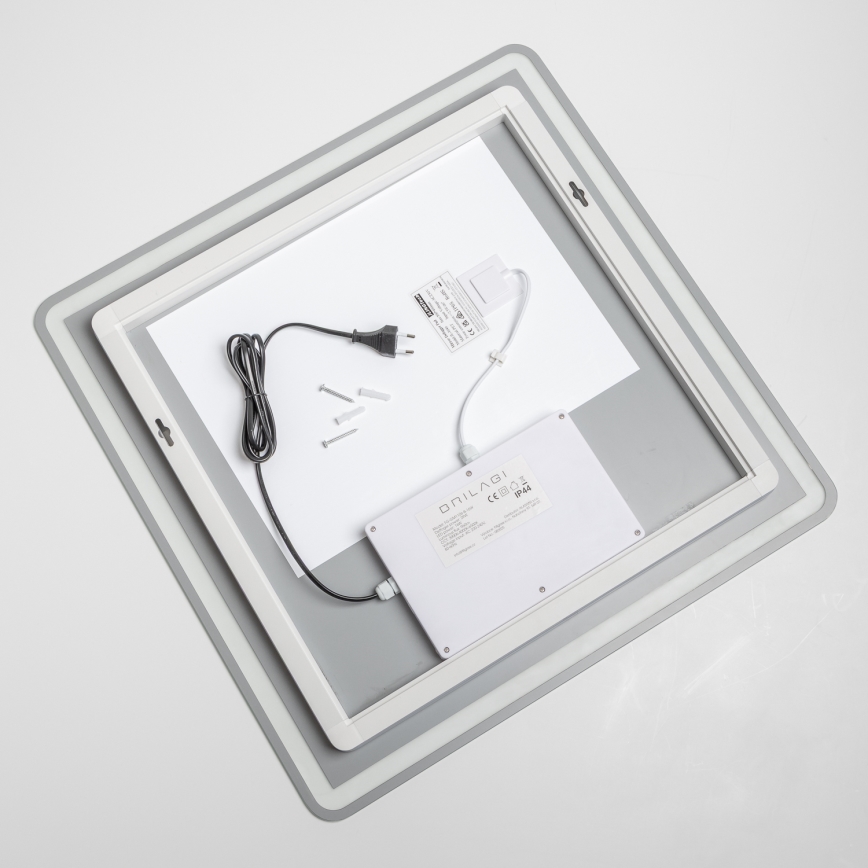 Brilagi - LED vannitoa soojendusega peegel BELLA LED/16W/230V 60x60 cm IP44 CRI 90 hämardatav + CCT