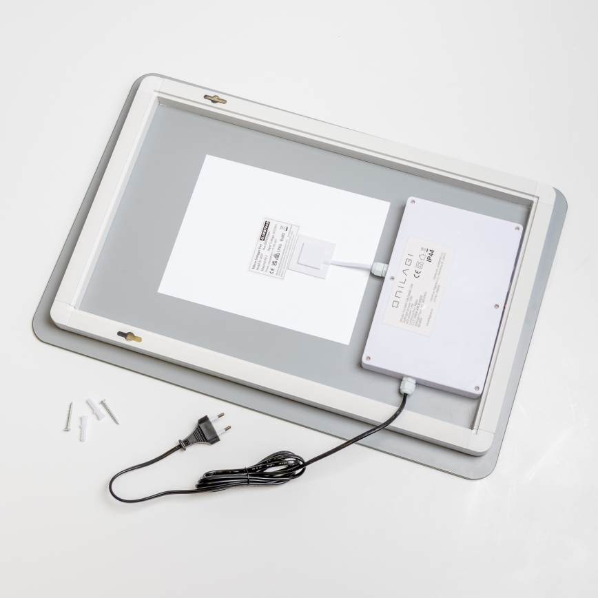 Brilagi - LED-vannitoapeegel DIANA soojendusega LED/13W/230V 60x40 cm IP44 CRI 90 hämardatav + CCT