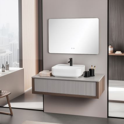 Brilagi - LED-vannitoa soojendusega peegel DIANA LED/20 W/230 V 60×90 cm IP44 CRI 90 hämardatav + CCT