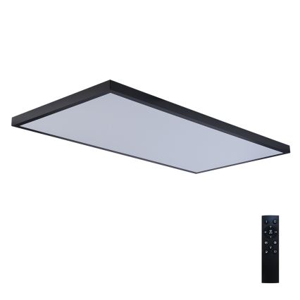 Brilagi - LED-hämardatav vannitoa laevalgusti FRAME SMART LED/96W/230V 120x60 cm 3000-6000K IP44 must + kaugjuhtimispult