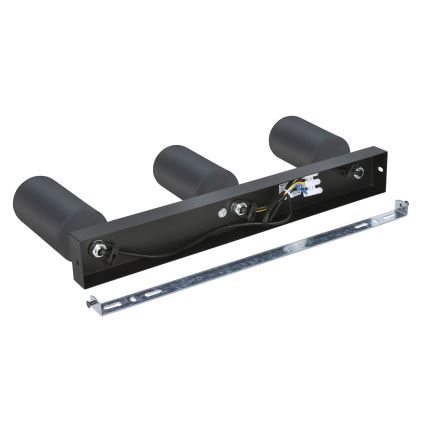 Brilagi - hämardatav LED-punktvalgusti SELE 3xGU10/6W/230V 3000K antratsiit