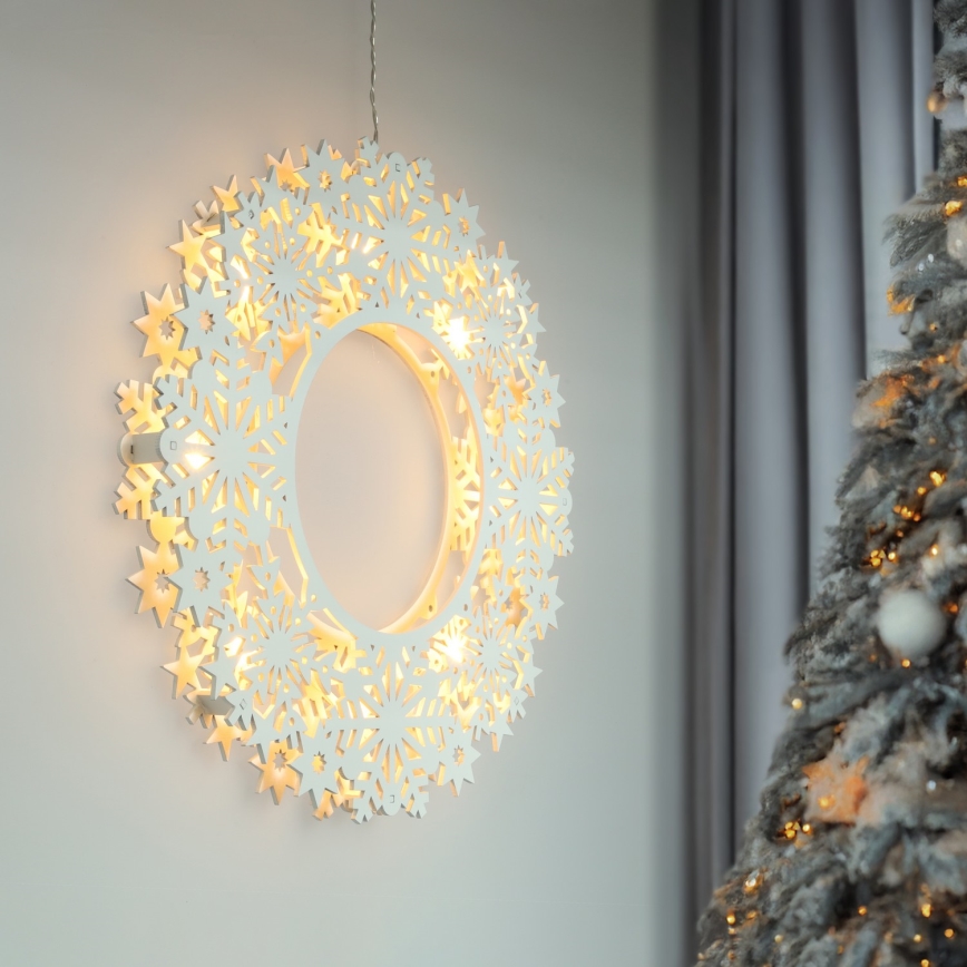 Brilagi - LED jõulukaunistus LED/2xAA 30 cm pärg