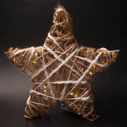 Brilagi - LED-jõulukaunistus LED/2xAA 30x28 cm, tähekujuline