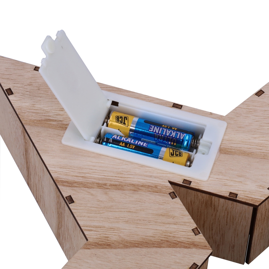 Brilagi - LED jõulukaunistus LED/2xAA 38x40 cm täht