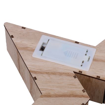 Brilagi - LED jõulukaunistus LED/2xAA 38x40 cm täht