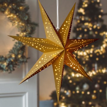 BRILAGI - LED jõulukaunistus LED/2xAA 60 cm täht
