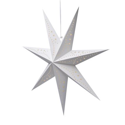 Brilagi - LED jõulukaunistus LED/2xAA 60 cm täht soe valge