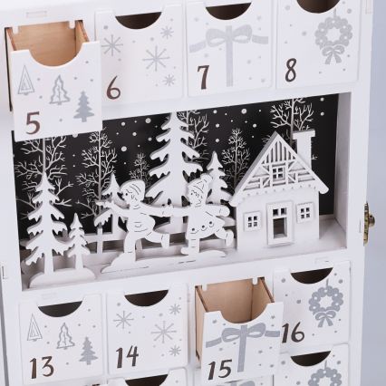BRILAGI - LED jõulukaunistus LED/2xAA advendikalender
