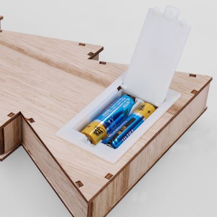 Brilagi - LED jõulukaunistus LED/2xAA kuusk