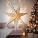 Brilagi - LED Jõulukaunistus LED/2xAA täht soe valge