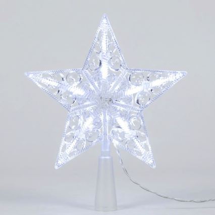 BRILAGI - LED jõulukaunistus LED/3xAA 21 cm täht külmvalge