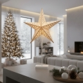 BRILAGI - LED jõulukaunistus LED/3xAA 62x40 cm täht