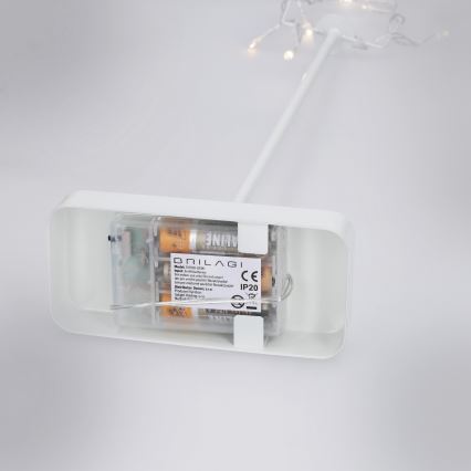 Brilagi - LED jõulukaunistus LED/3xAA 62x40 cm täht