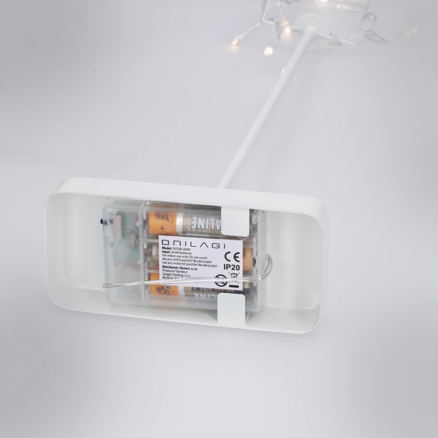 Brilagi - LED jõulukaunistus LED/3xAA 62x40 cm täht