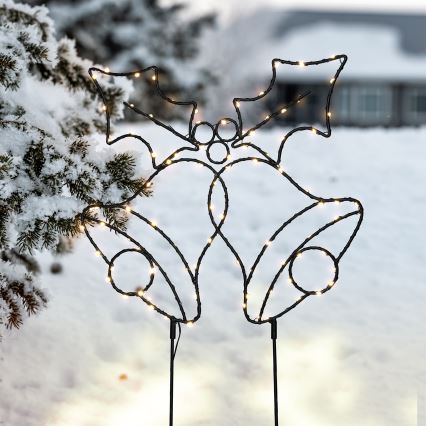Brilagi - LED jõulukaunistus LED/3xAA IP44 kellukesed