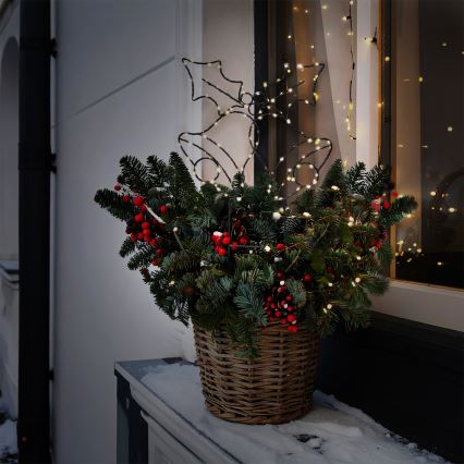 Brilagi - LED jõulukaunistus LED/3xAA IP44 kellukesed