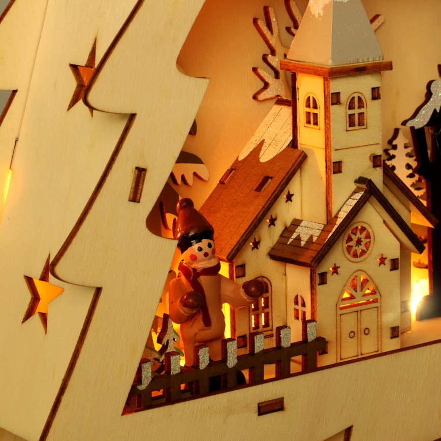 Brilagi - LED jõulukaunistus LED/3xAA kuusk