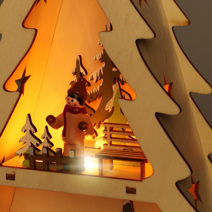 Brilagi - LED jõulukaunistus LED/3xAA kuusk