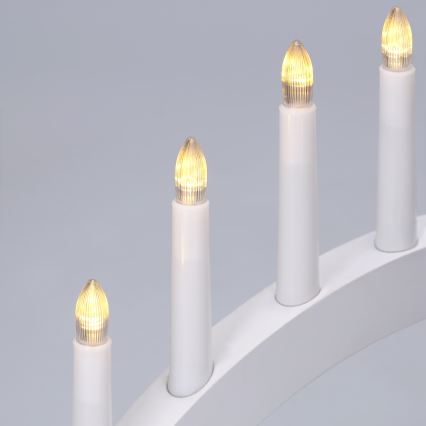 BRILAGI - LED jõuluküünlahoidja 7xLED/2xAA valge