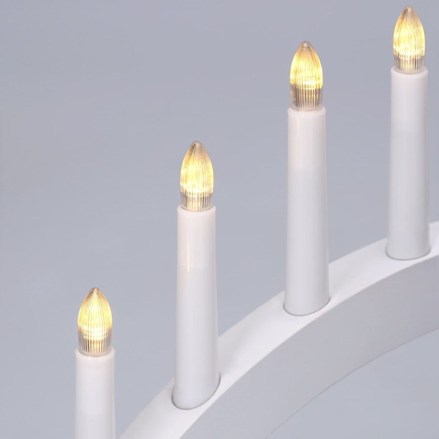 BRILAGI - LED jõuluküünlahoidja 7xLED/2xAA valge