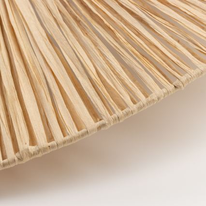 Brilagi - LED kaabliga ripplühter CERIA BOHO 1xE27/40W/230V läbimõõt 60 cm rafia