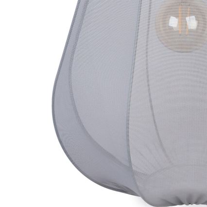Brilagi - LED-kaabliga rippvalgusti ARVEN 1xE27/8W/230V, läbimõõt 37 cm, hall