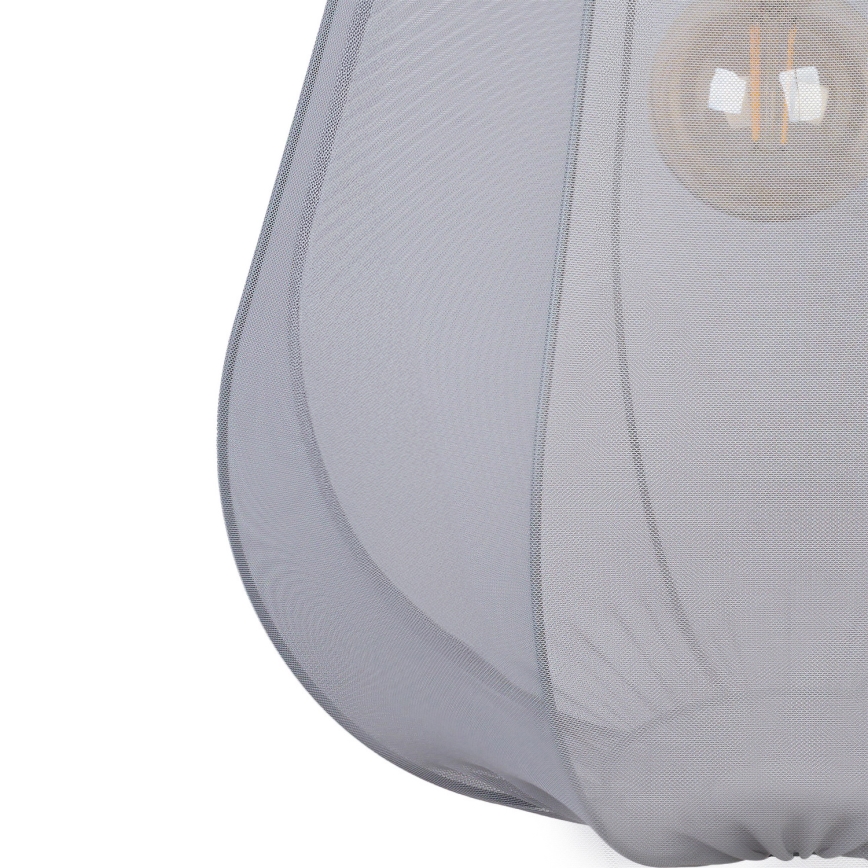 Brilagi - LED-kaabliga rippvalgusti ARVEN 1xE27/8W/230V, läbimõõt 37 cm, hall