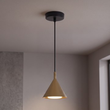 BRILAGI - LED Kaabliga rippvalgusti CONE SINGLE 1xGX53/15W/230V kuldne