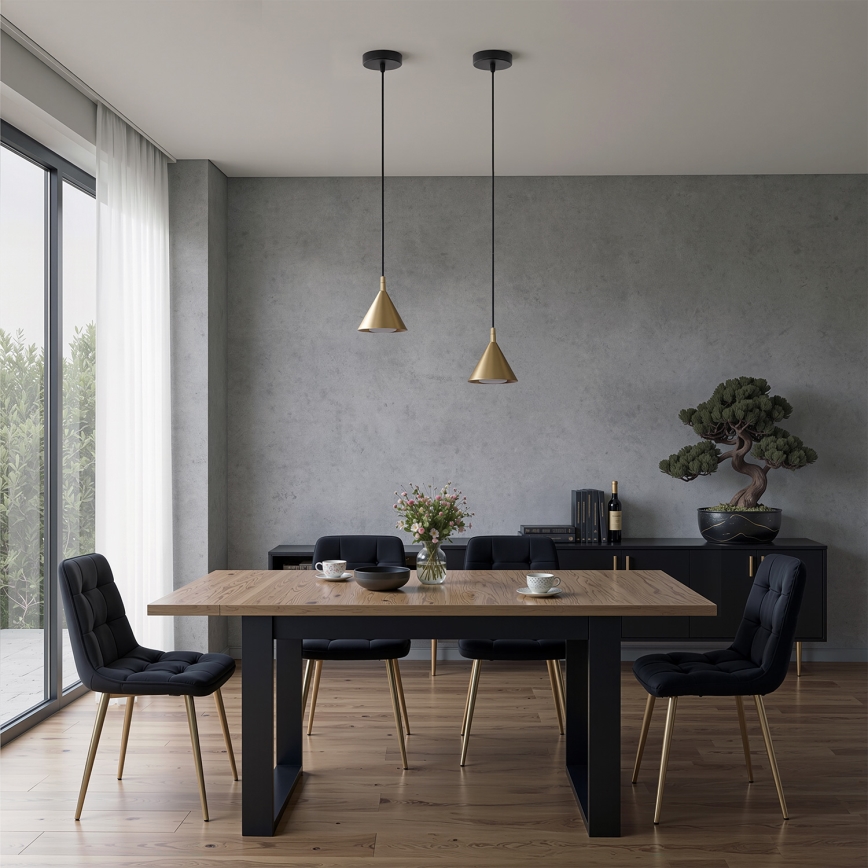 BRILAGI - LED Kaabliga rippvalgusti CONE SINGLE 1xGX53/15W/230V kuldne