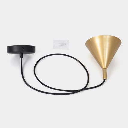 BRILAGI - LED Kaabliga rippvalgusti CONE SINGLE 1xGX53/15W/230V kuldne