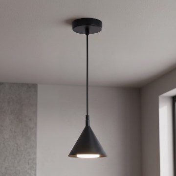 BRILAGI - LED Kaabliga rippvalgusti CONE SINGLE 1xGX53/15W/230V must