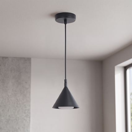 BRILAGI - LED Kaabliga rippvalgusti CONE SINGLE 1xGX53/15W/230V must