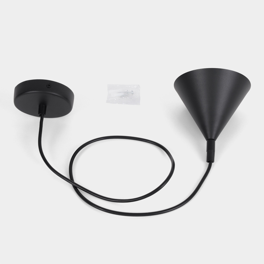 BRILAGI - LED Kaabliga rippvalgusti CONE SINGLE 1xGX53/15W/230V must