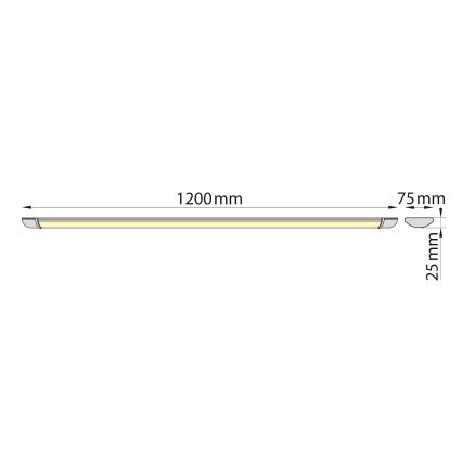 Brilagi - LED Kapialune valgusti kööki LUMA LED/32W/230V 120 cm
