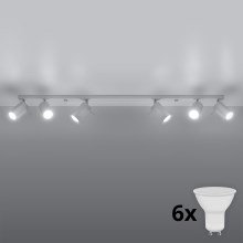 Brilagi -  LED Kohtvalgusti ASMUS 6xGU10/7W/230V valge