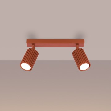 Brilagi - LED kohtvalgusti CRESTO 2xGU10/10W/230V punane