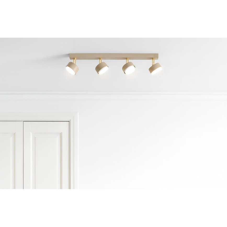 Brilagi - LED kohtvalgusti MONO 4xGX53/12W/230V beež