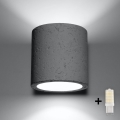 Brilagi -  LED Kohtvalgusti seinale FRIDA 1xG9/3,5W/230V betoon