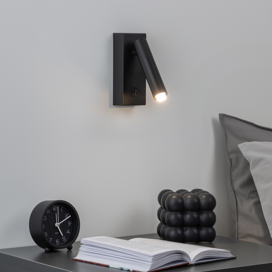 Brilagi - LED Kohtvalgusti seinale MAYA 1xG9/7W/230V must