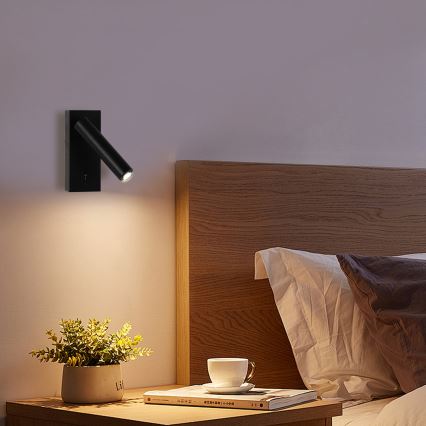 Brilagi - LED Kohtvalgusti seinale MAYA 1xG9/7W/230V must
