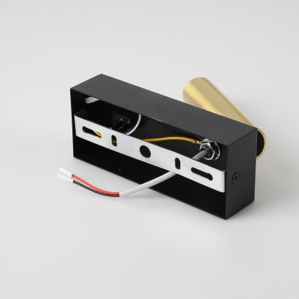 Brilagi - LED Kohtvalgusti seinale MAYA 1xG9/7W/230V must/kuldne