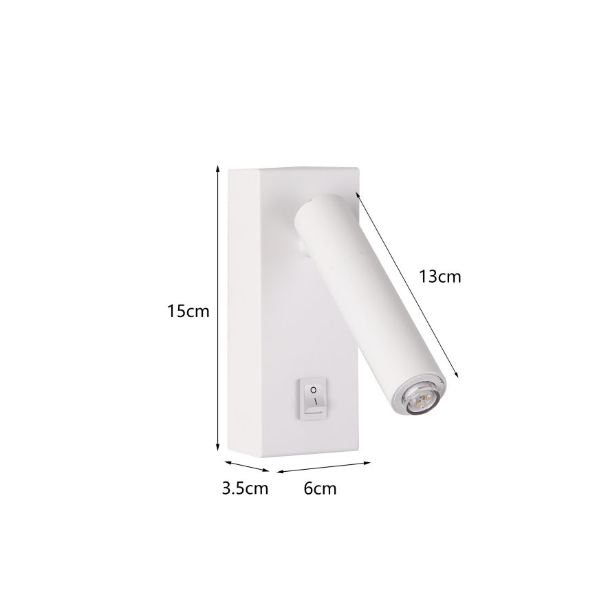 Brilagi - LED Kohtvalgusti seinale MAYA 1xG9/7W/230V valge