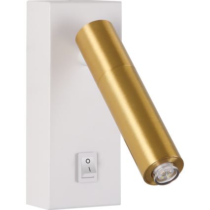 Brilagi - LED Kohtvalgusti seinale MAYA 1xG9/7W/230V valge/kuldne