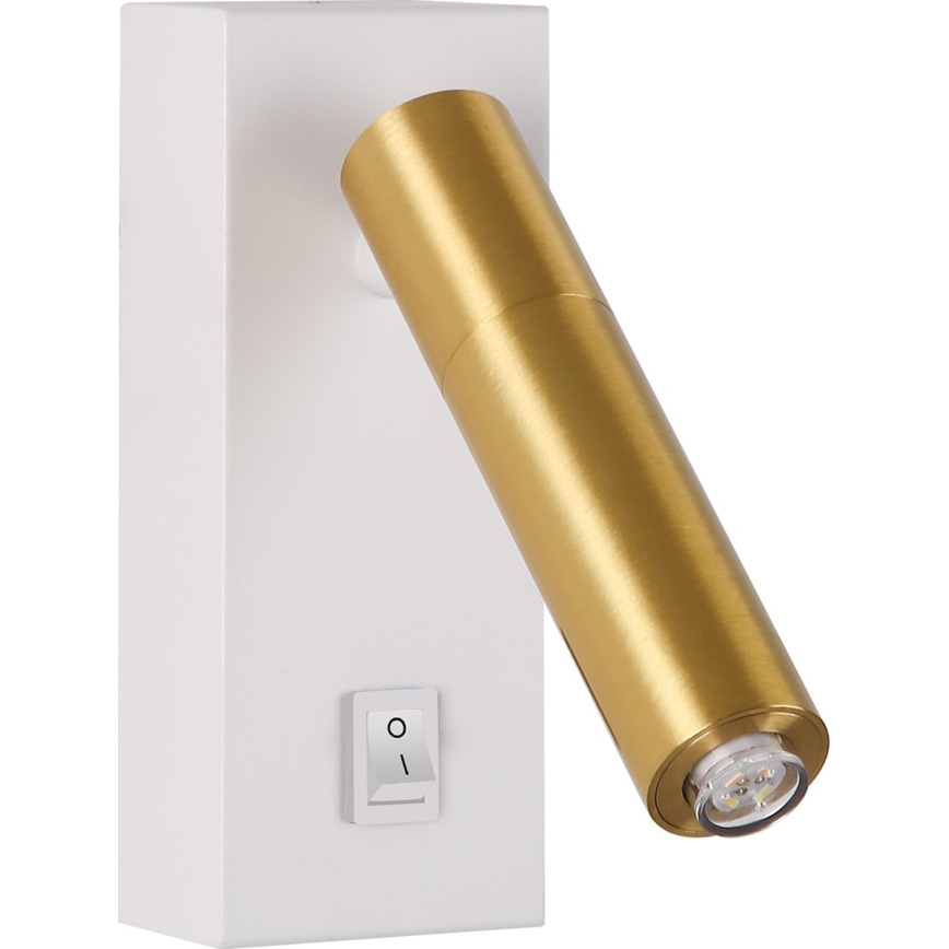 Brilagi - LED Kohtvalgusti seinale MAYA 1xG9/7W/230V valge/kuldne