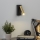Brilagi - LED Kohtvalgusti seinale MAYA LED/3W/230V 4000K must/kuldne