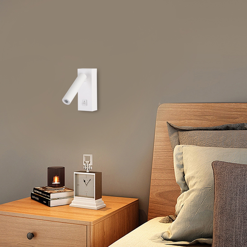 Brilagi - LED Kohtvalgusti seinale MAYA LED/3W/230V 4000K valge